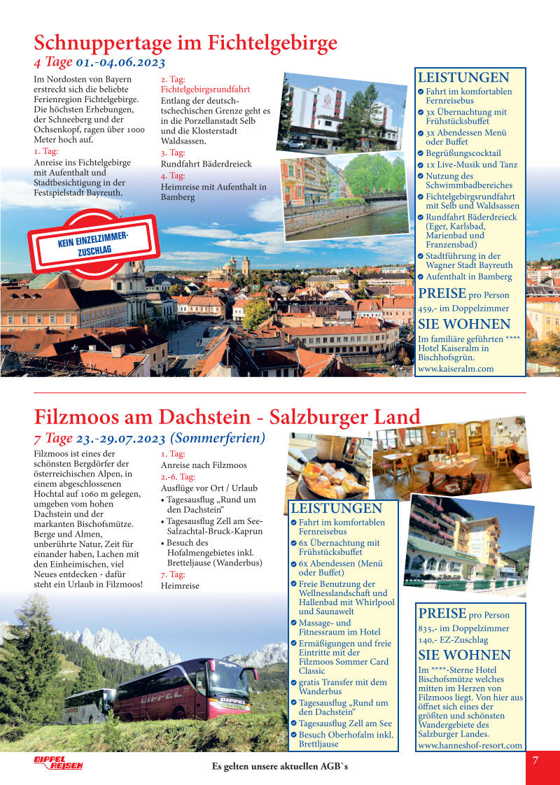 Reisekalender Bild