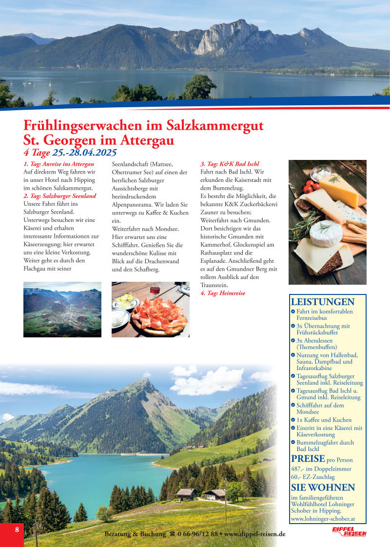 Reisekalender Bild